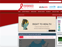 Tablet Screenshot of aidsdatahub.org